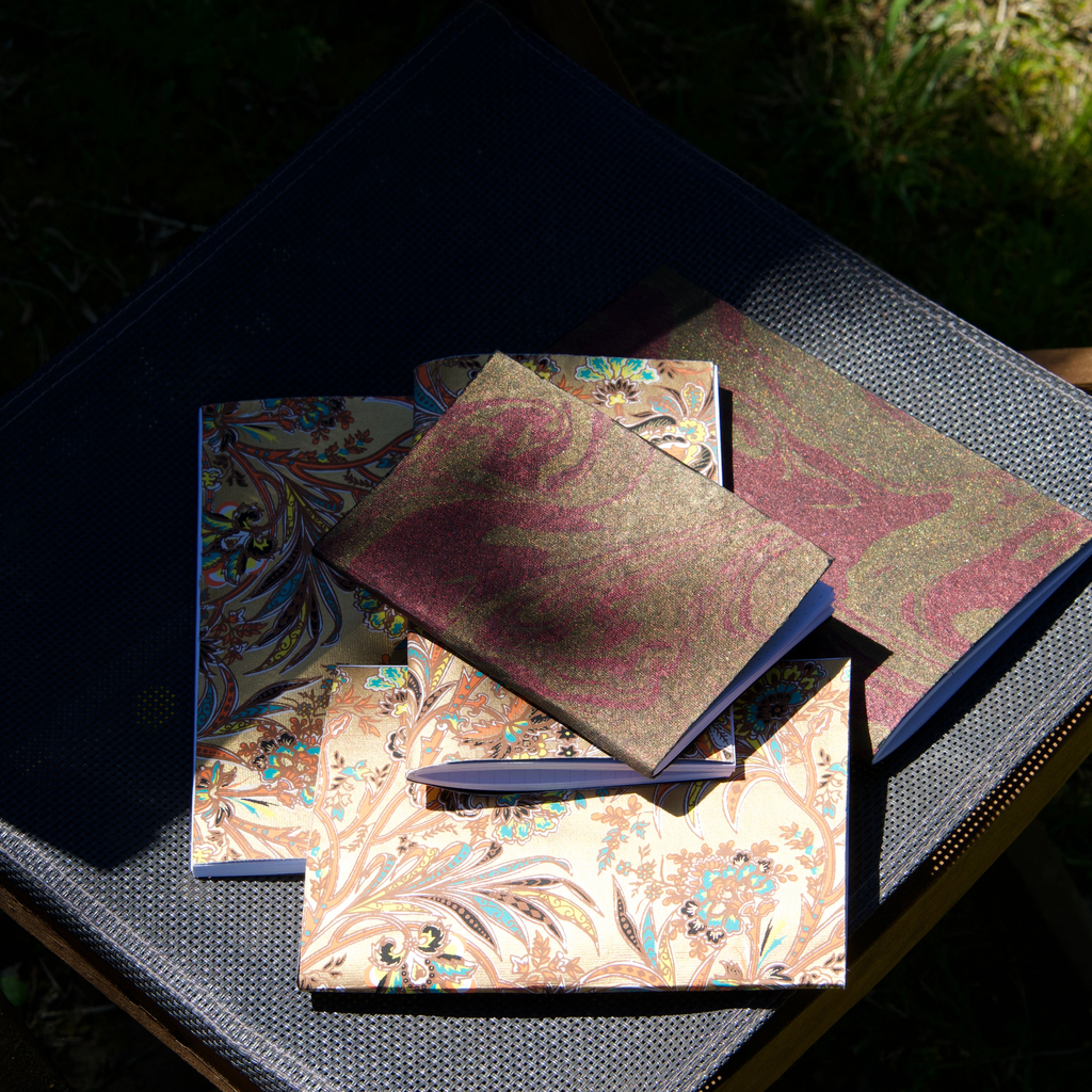 Riu · Notebook with handmade cotton paper cover