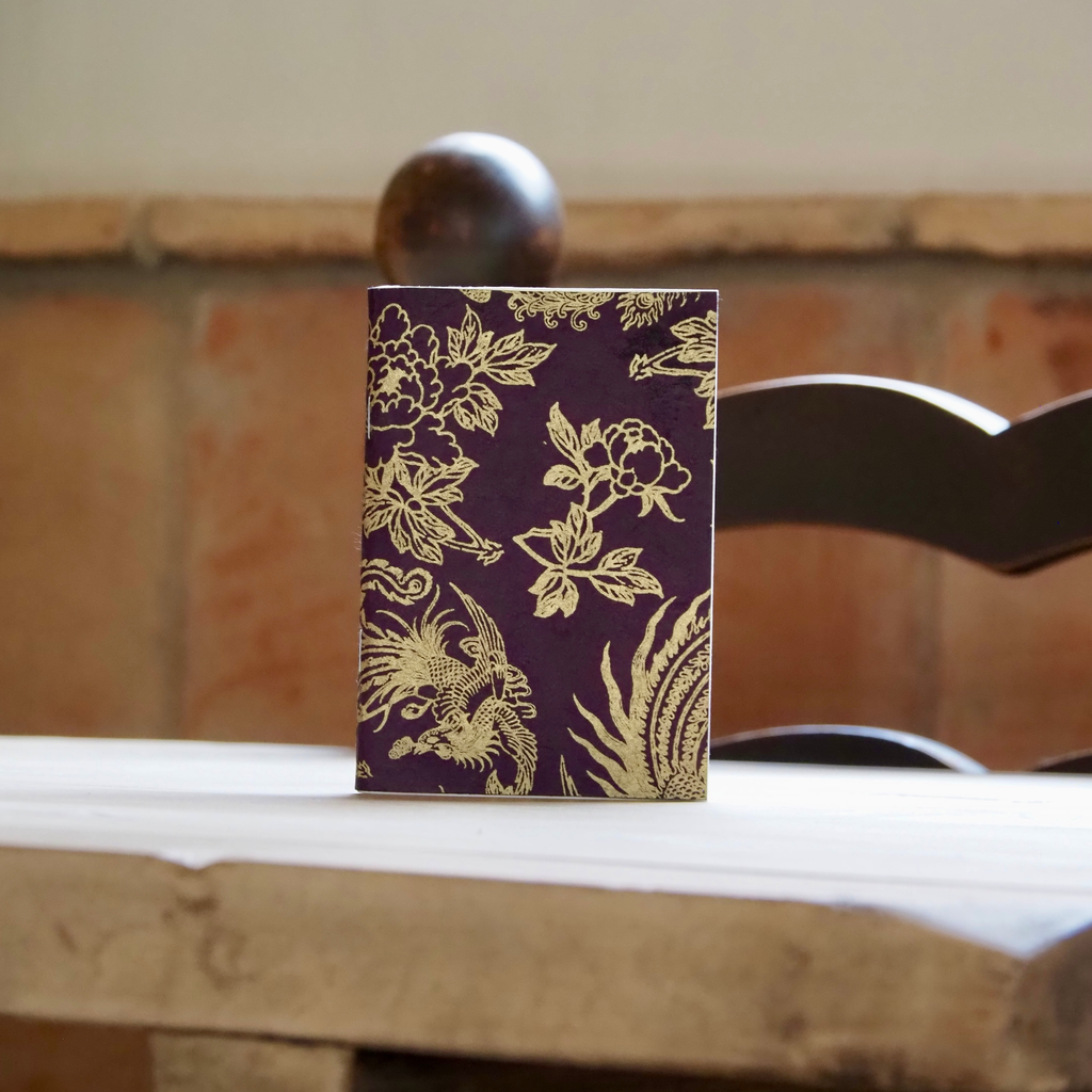 Floretes · Notebook with handmade cotton paper cover
