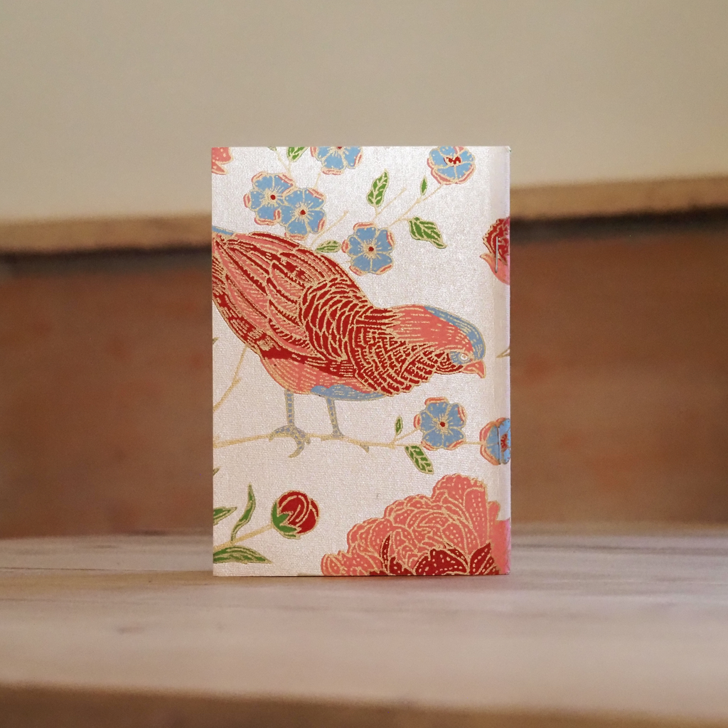 Floretes · Notebook with handmade cotton paper cover