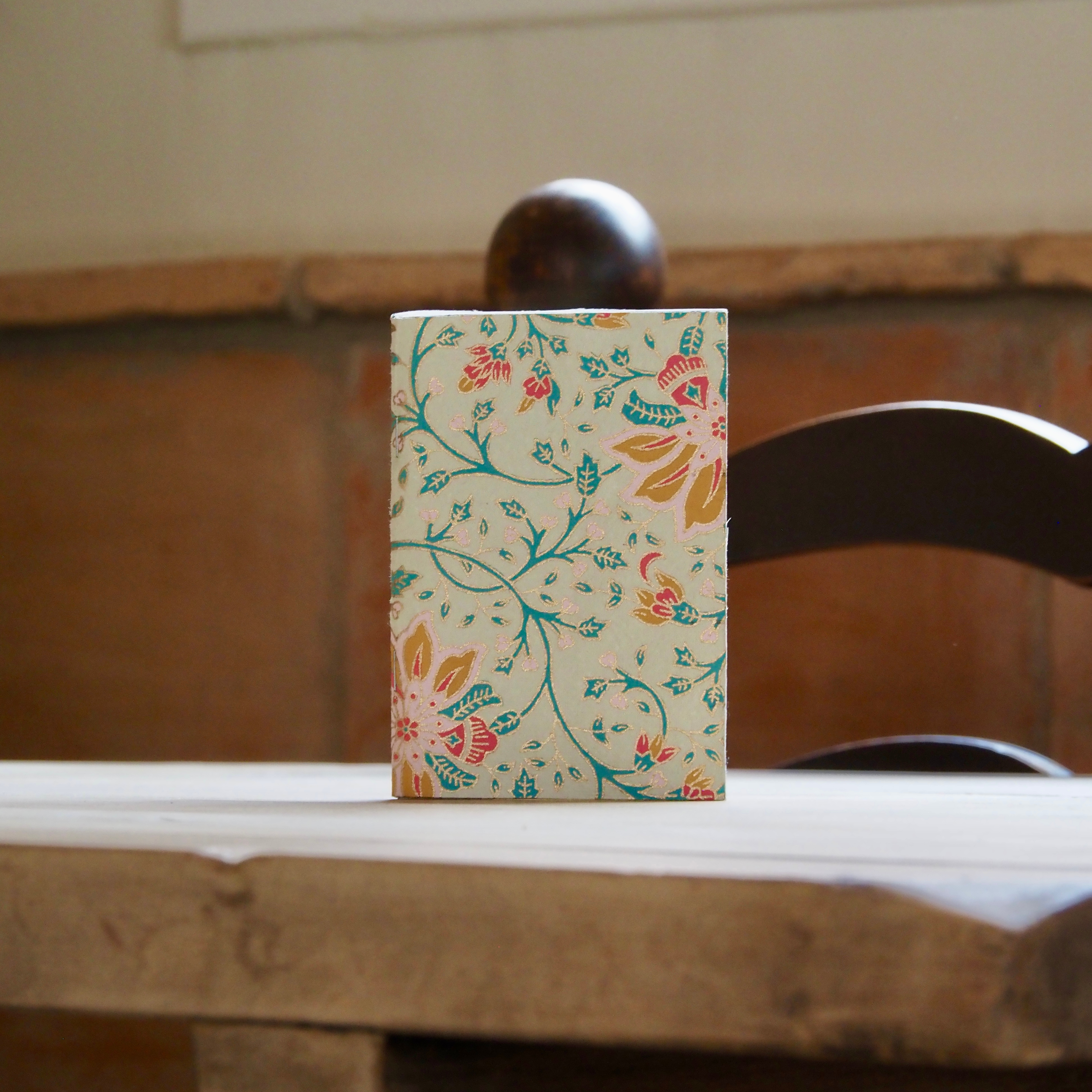 Floretes · Notebook with handmade cotton paper cover