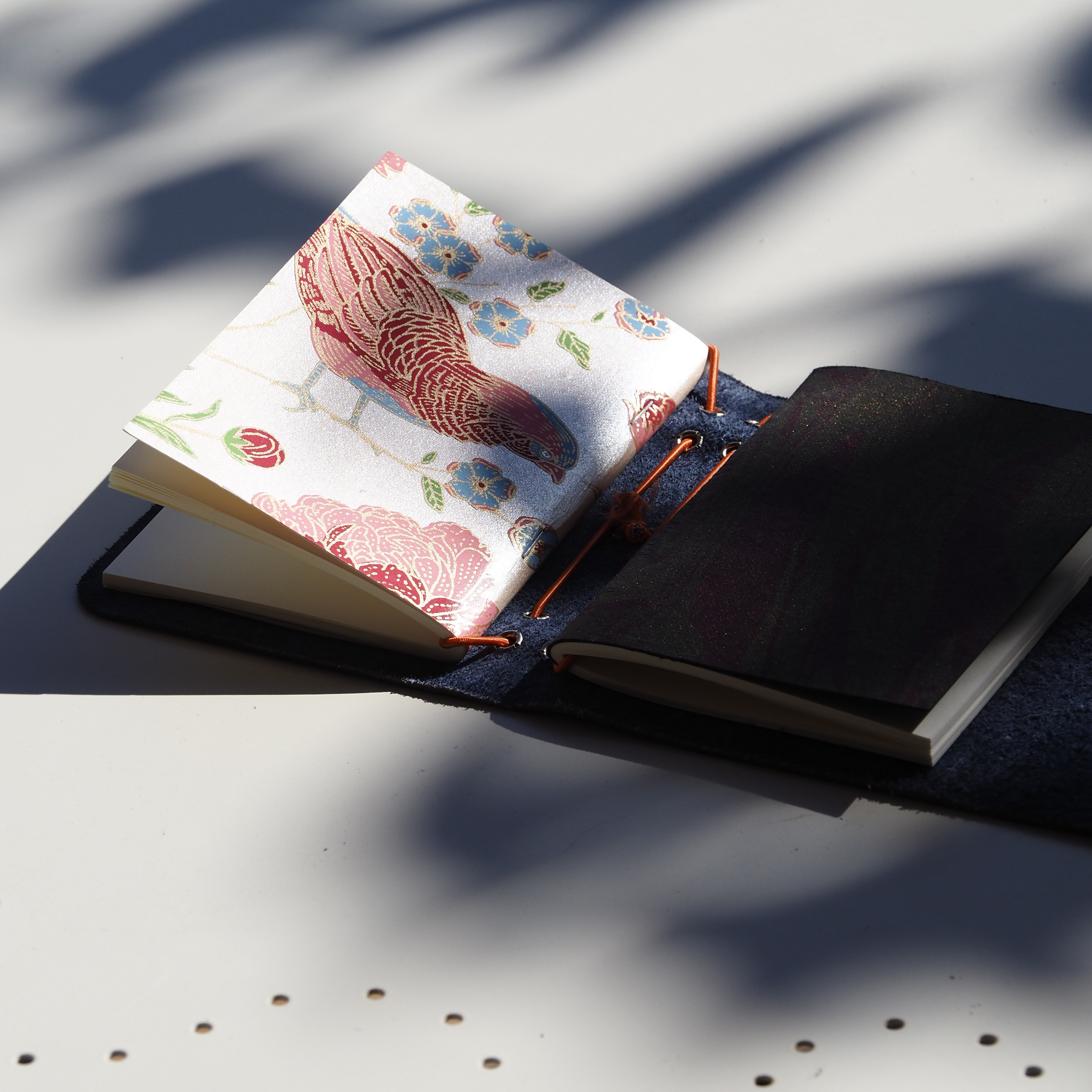 Floretes · Notebook with handmade cotton paper cover