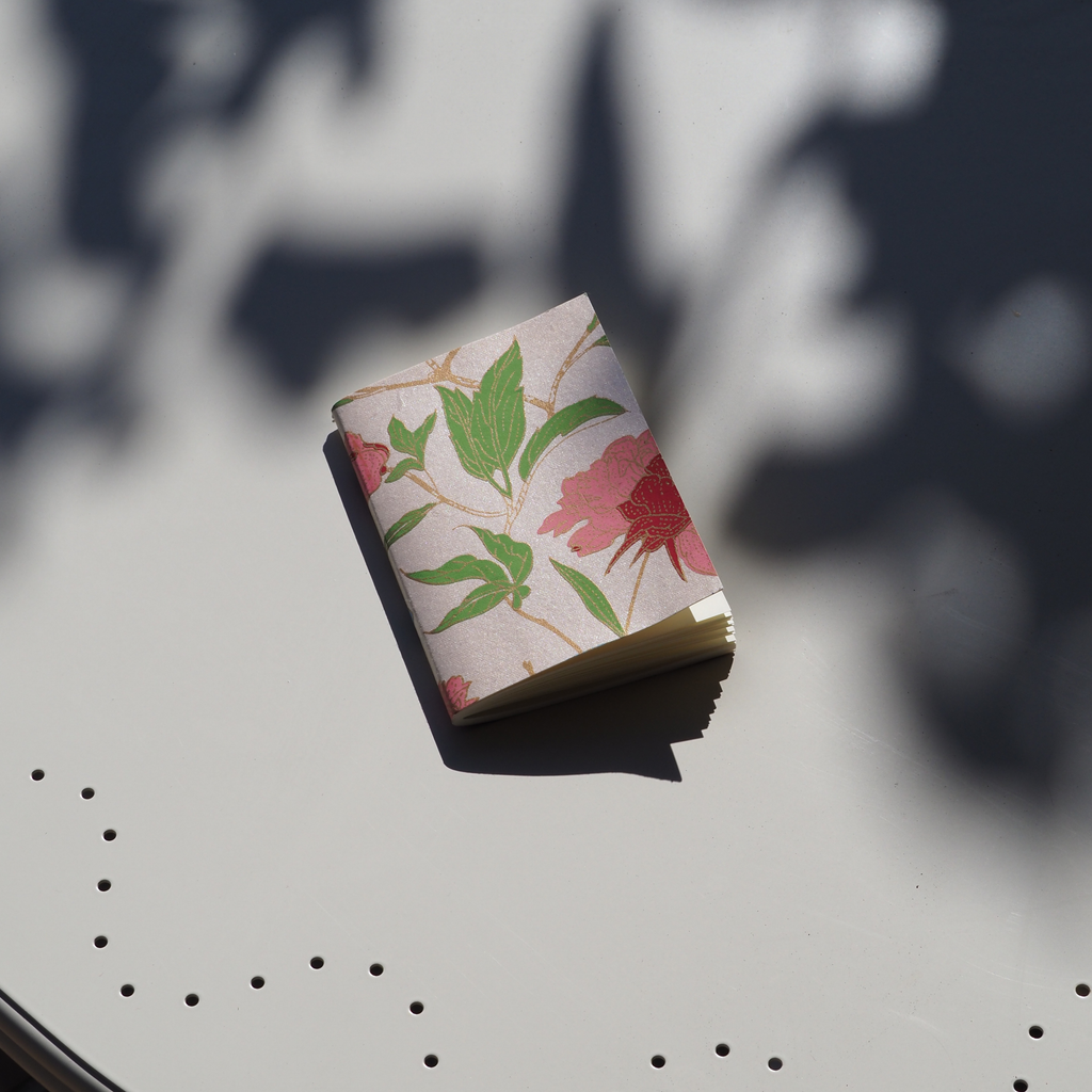 Floretes · Notebook with handmade cotton paper cover