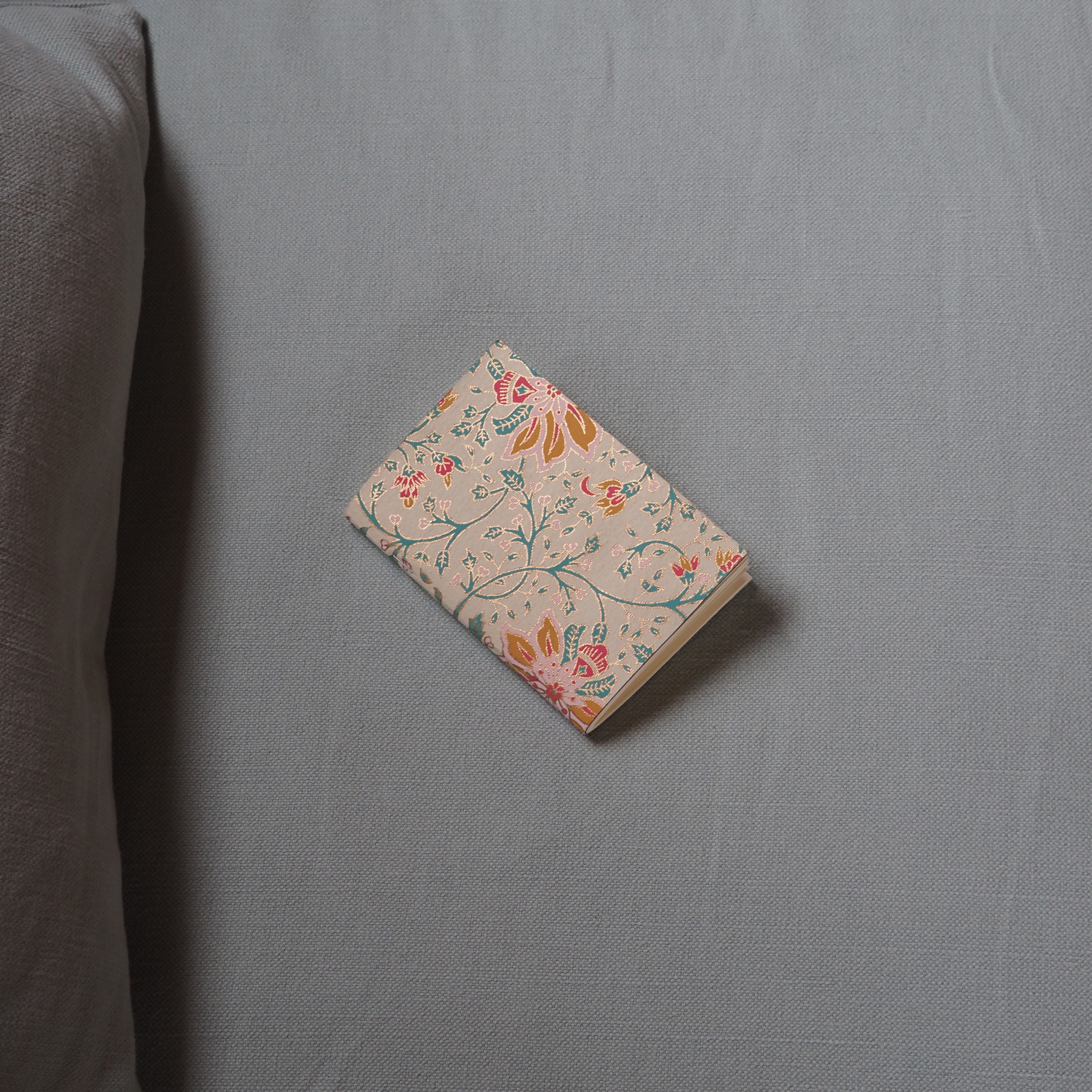 Floretes · Notebook with handmade cotton paper cover