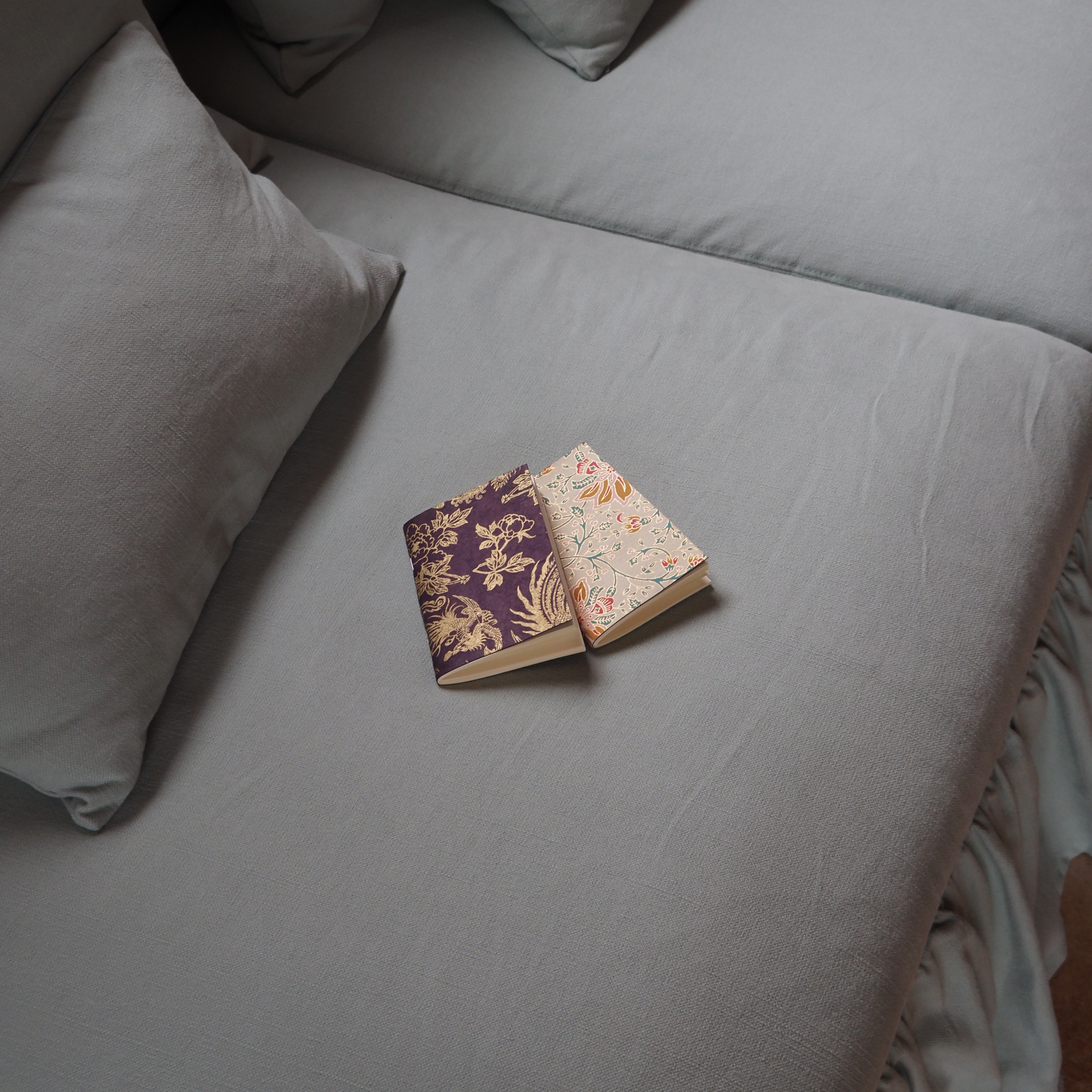 Floretes · Notebook with handmade cotton paper cover