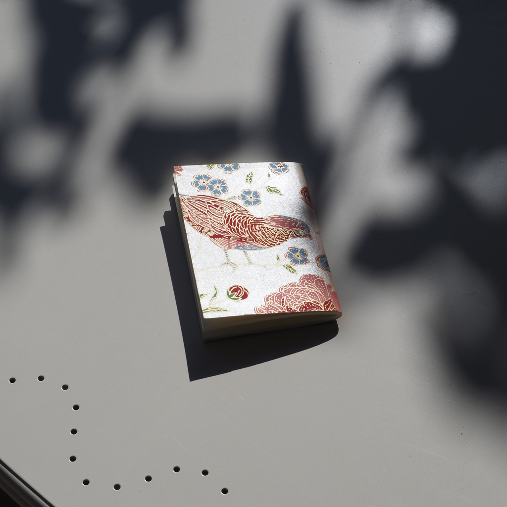 Floretes · Notebook with handmade cotton paper cover