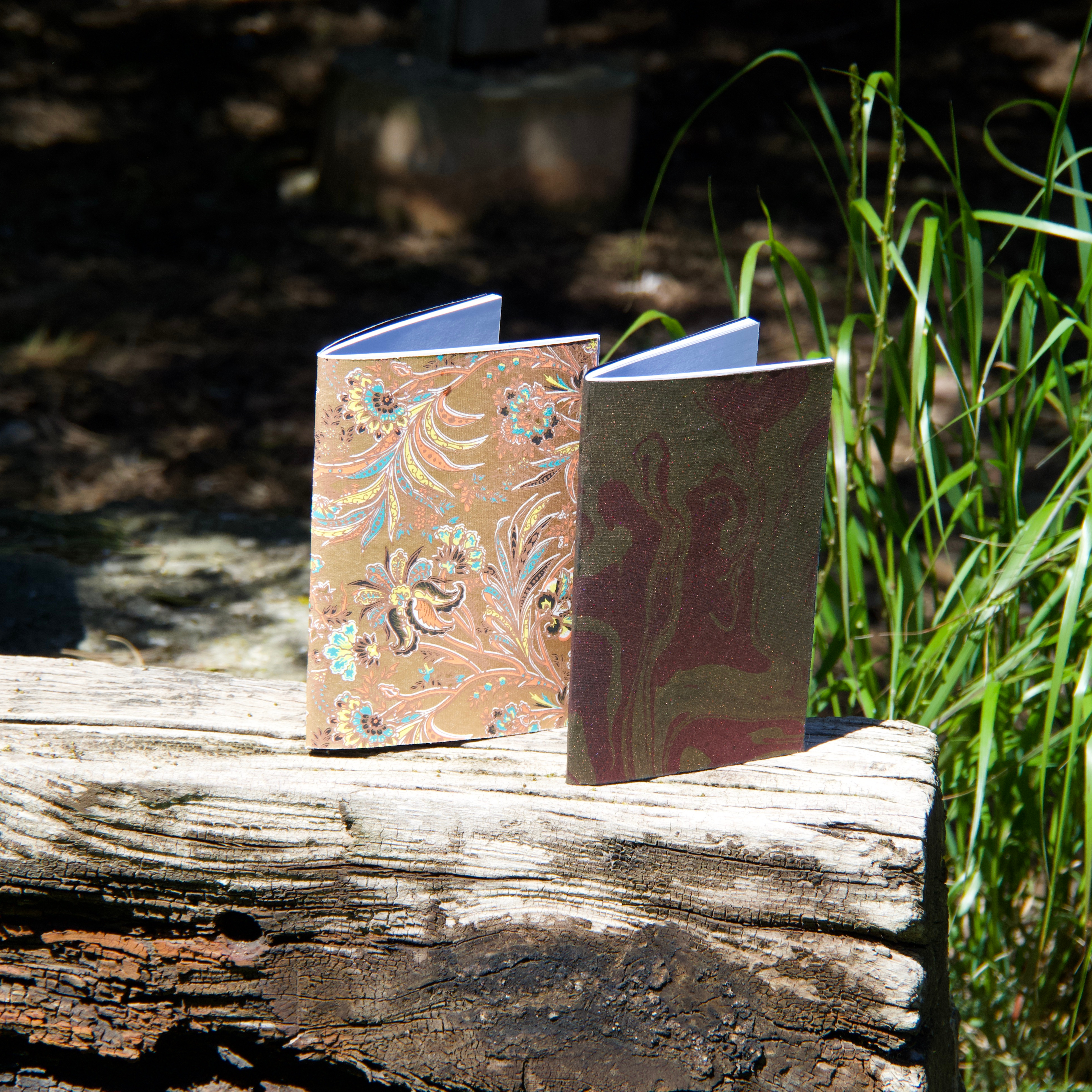 Riu · Notebook with handmade cotton paper cover