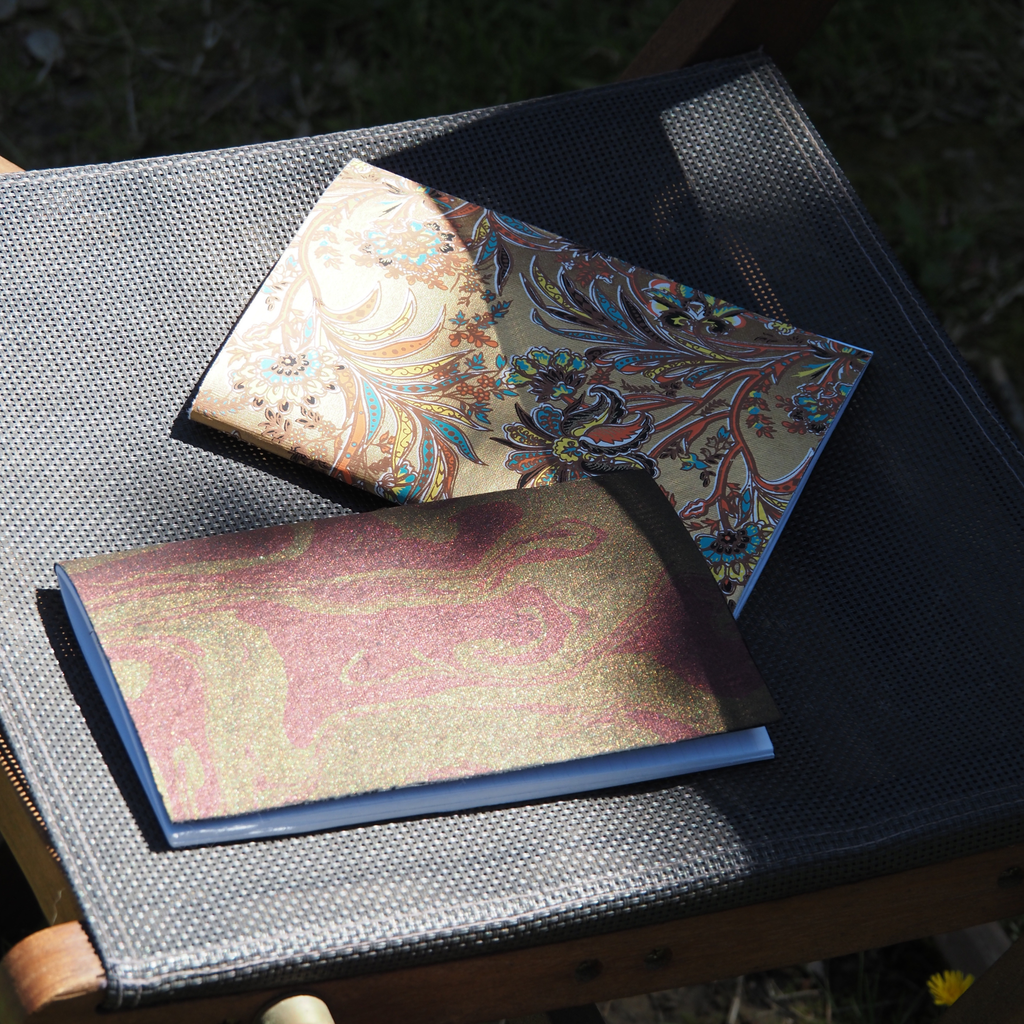 Riu · Notebook with handmade cotton paper cover