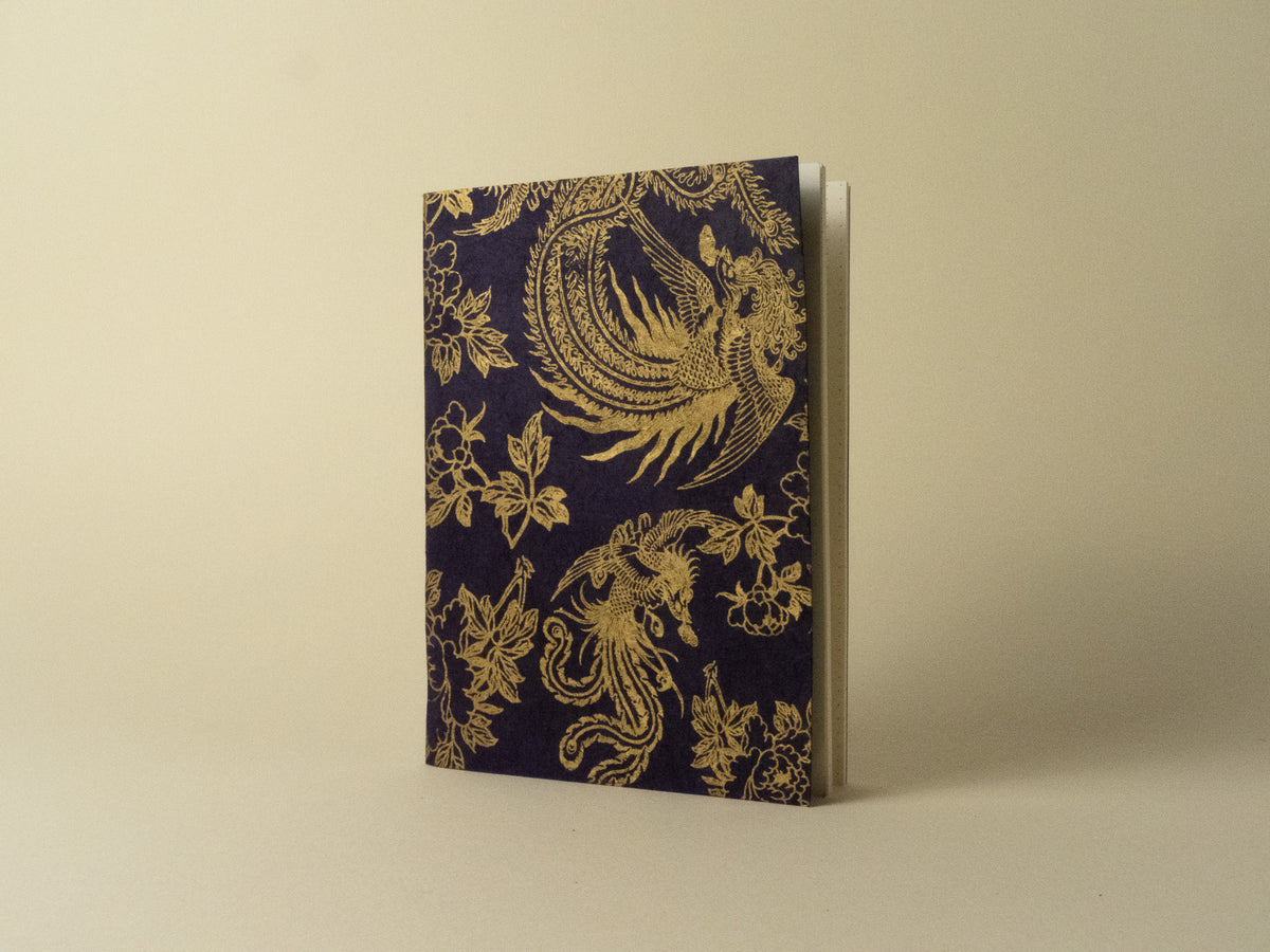 Floretes · Notebook with handmade cotton paper cover