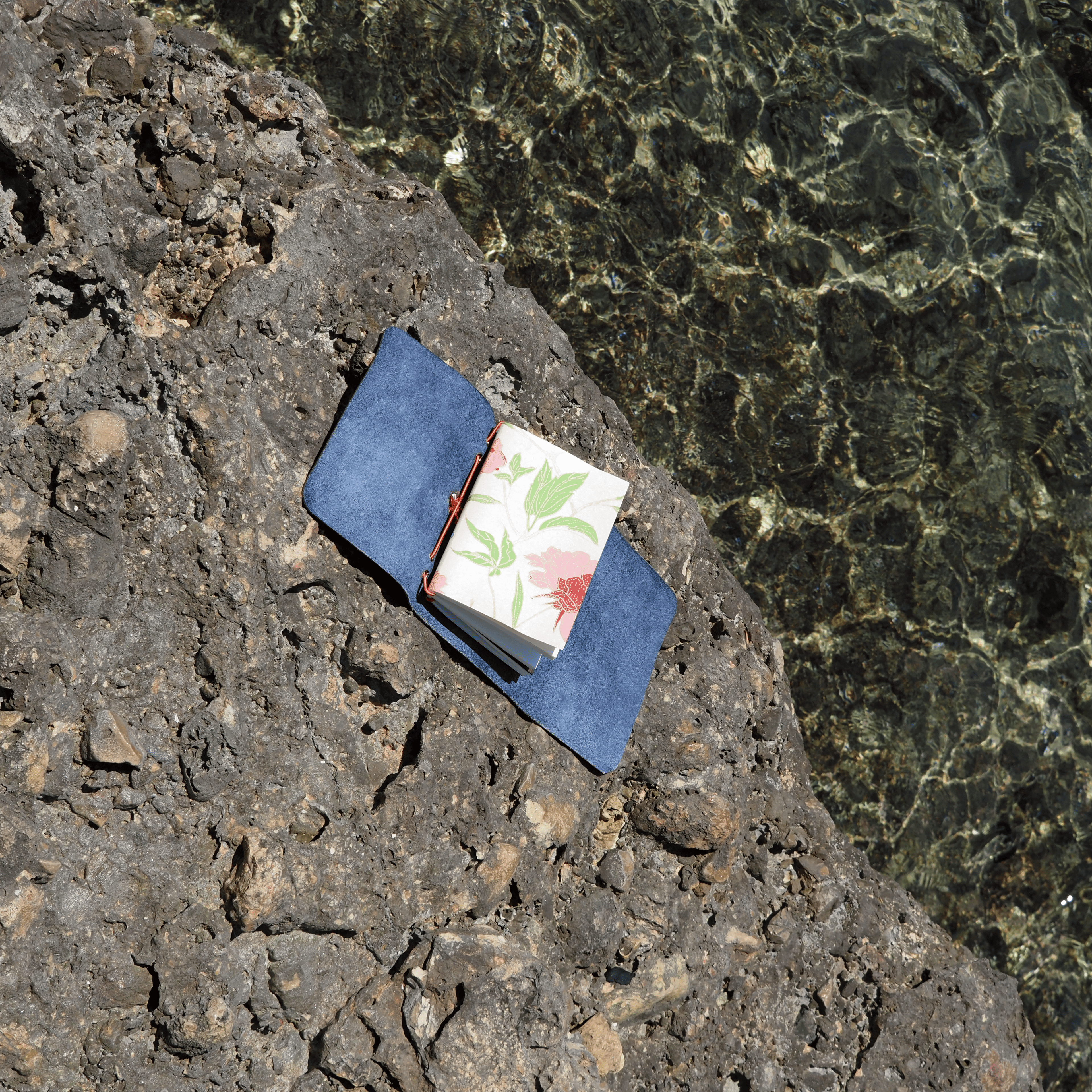 Floretes · Notebook with handmade cotton paper cover